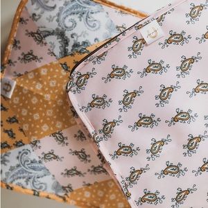 Stylish Pink and Orange Travel Bag